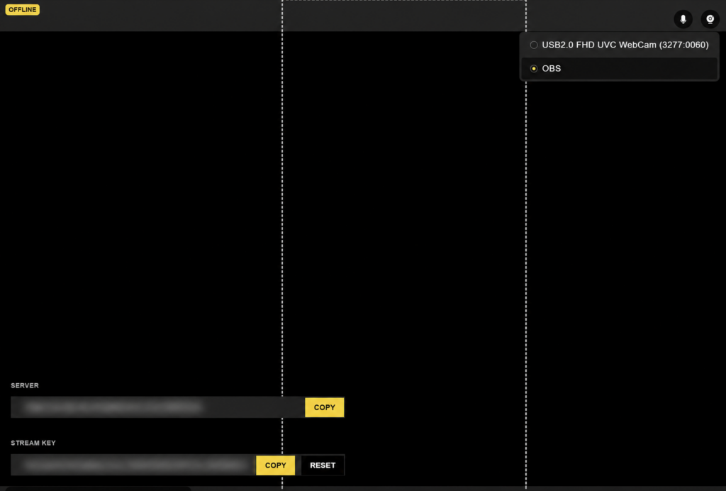 find your obs stream key on the playboy club